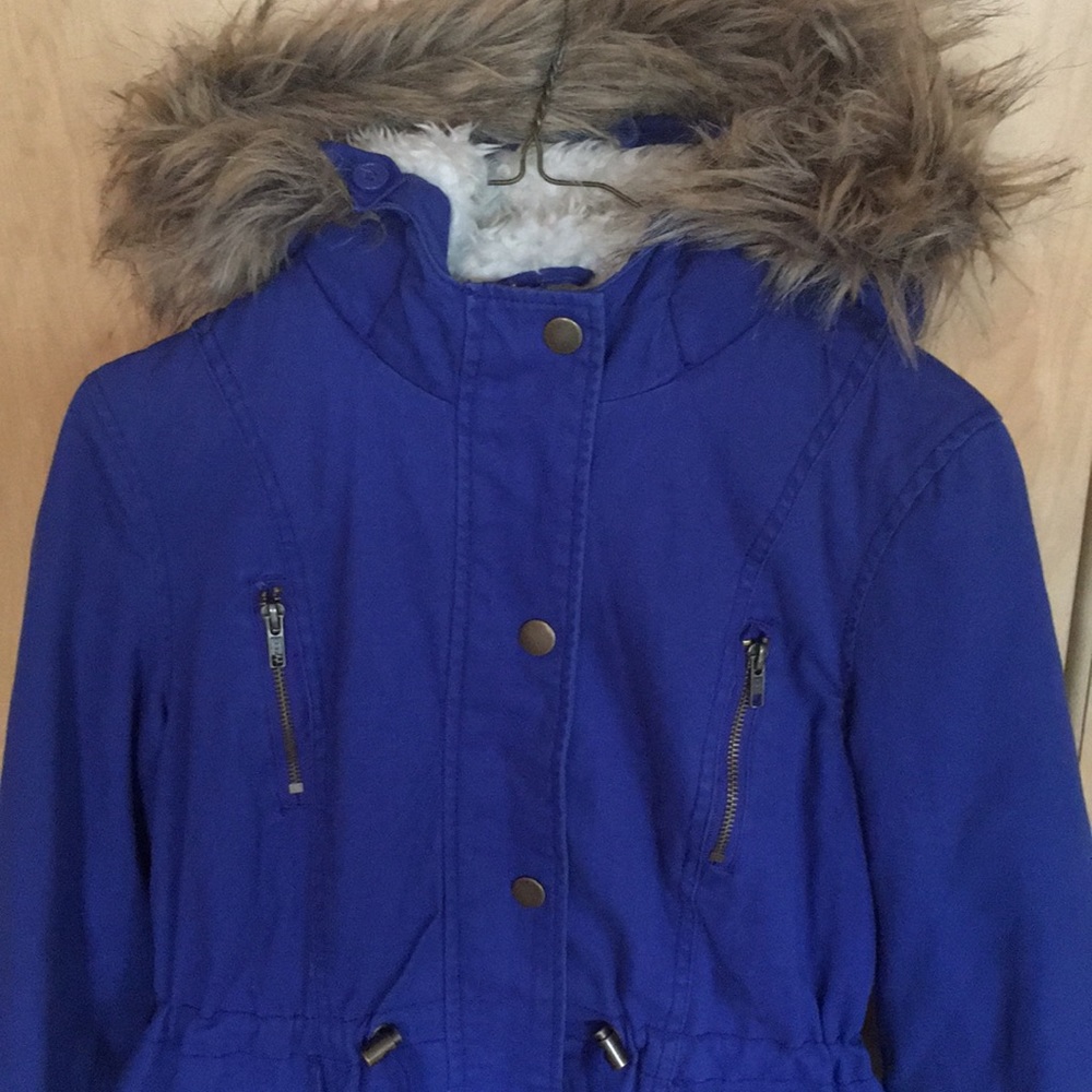 ARIZONA JEANS CO winter coat with fur hood